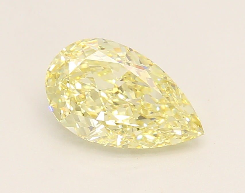 1.25 Carat Pear Shaped, Ideal Cut, VVS2 Clarity, IGI Certified Lab Grown Diamond