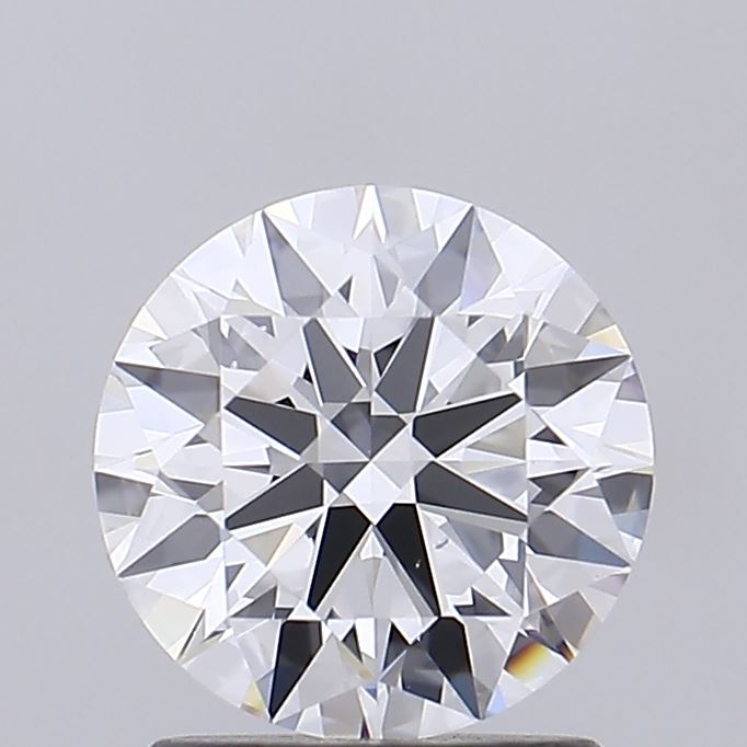1.51 Carat Round Shaped, Ideal Cut, D Color, VS2 Clarity, IGI Certified Lab Grown Diamond