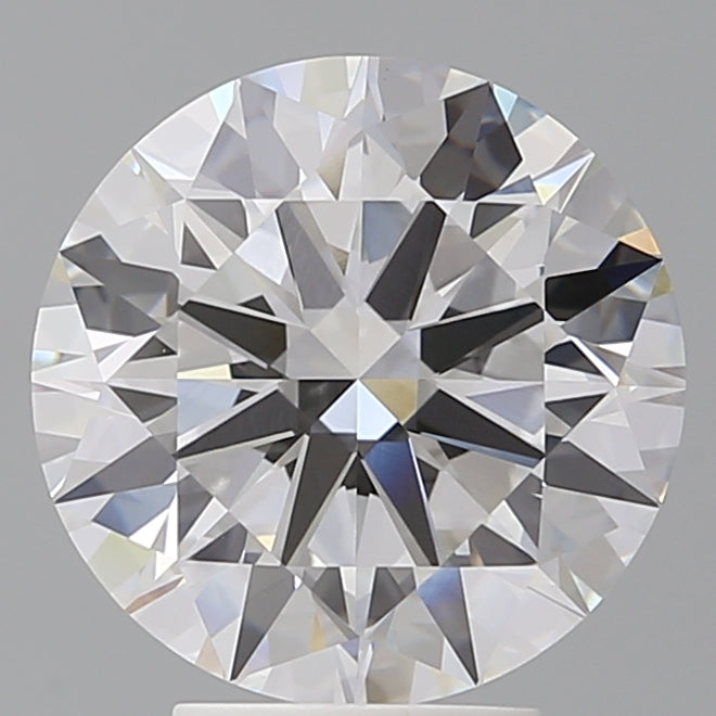 4.50 Carat Round Shaped, Ideal Cut, E Color, VVS2 Clarity, IGI Certified Lab Grown Diamond