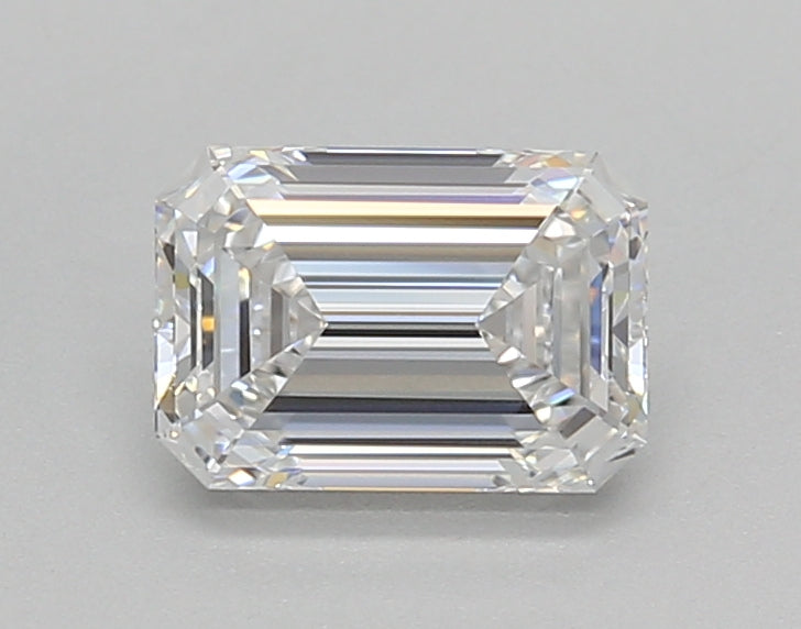 1.02 Carat Emerald Shaped, Very Good Cut, D Color, VS2 Clarity, IGI Certified Lab Grown Diamond
