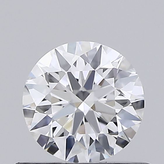 0.53 Carat Round Shaped, Ideal Cut, D Color, VVS2 Clarity, IGI Certified Lab Grown Diamond