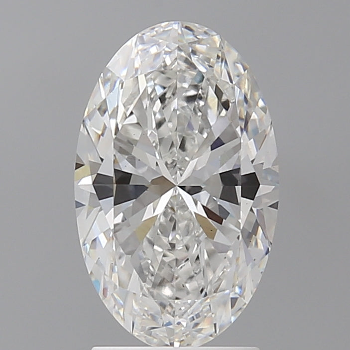 2.49 Carat Oval Shaped, Ideal Cut, E Color, VS1 Clarity, IGI Certified Lab Grown Diamond
