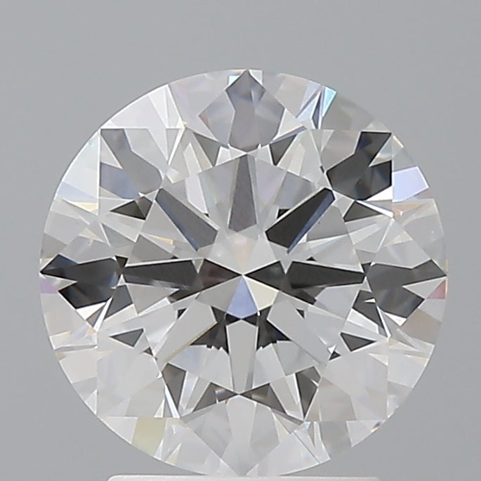 2.55 Carat Round Shaped, Ideal Cut, E Color, VVS2 Clarity, IGI Certified Lab Grown Diamond