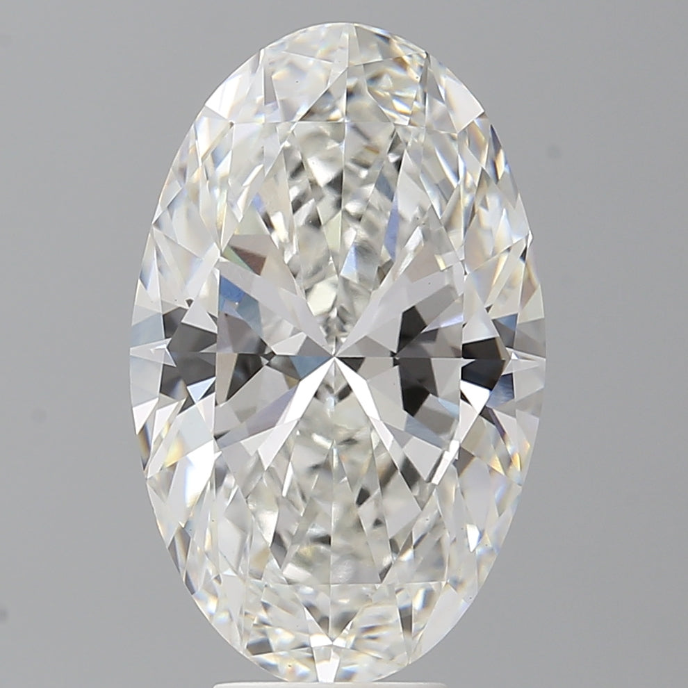 7.09 Carat Oval Shaped, Ideal Cut, F Color, VVS2 Clarity, IGI Certified Lab Grown Diamond
