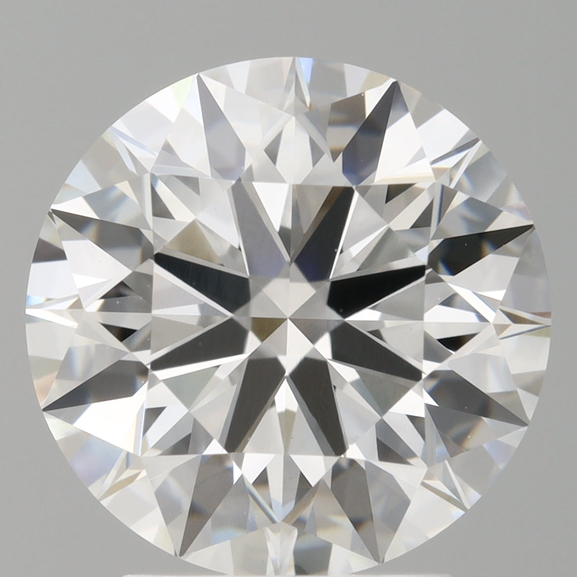 3.09 Carat Round Shaped, Ideal Cut, E Color, VVS2 Clarity, IGI Certified Lab Grown Diamond