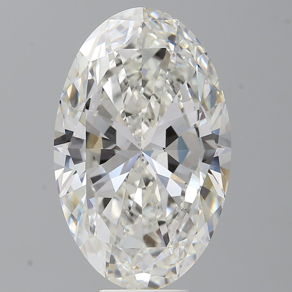 10.01 Carat Oval Shaped, Excellent Cut, F Color, VVS2 Clarity, IGI Certified Lab Grown Diamond
