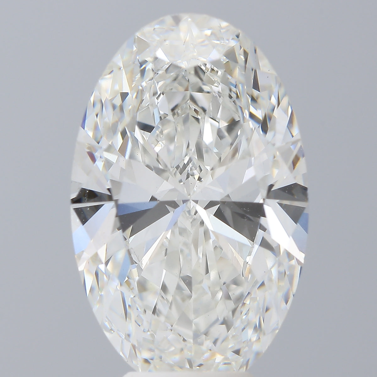 6.08 Carat Oval Shaped, Ideal Cut, F Color, VS1 Clarity, IGI Certified Lab Grown Diamond