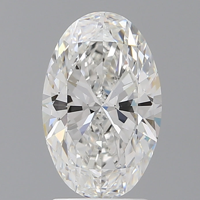 2.56 Carat Oval Shaped, Ideal Cut, E Color, VVS2 Clarity, IGI Certified Lab Grown Diamond