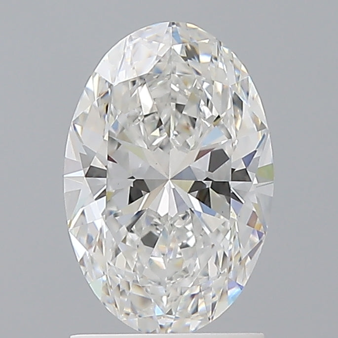 1.60 Carat Oval Shaped, Ideal Cut, E Color, VS1 Clarity, IGI Certified Lab Grown Diamond