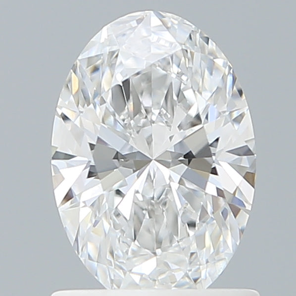 1.07 Carat Oval Shaped, Ideal Cut, D Color, VVS2 Clarity, IGI Certified Lab Grown Diamond