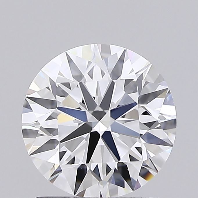 1.54 Carat Round Shaped, Ideal Cut, D Color, FL Clarity, IGI Certified Lab Grown Diamond