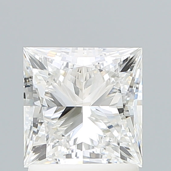 1.71 Carat Princess Shaped, Ideal Cut, E Color, VS1 Clarity, IGI Certified Lab Grown Diamond