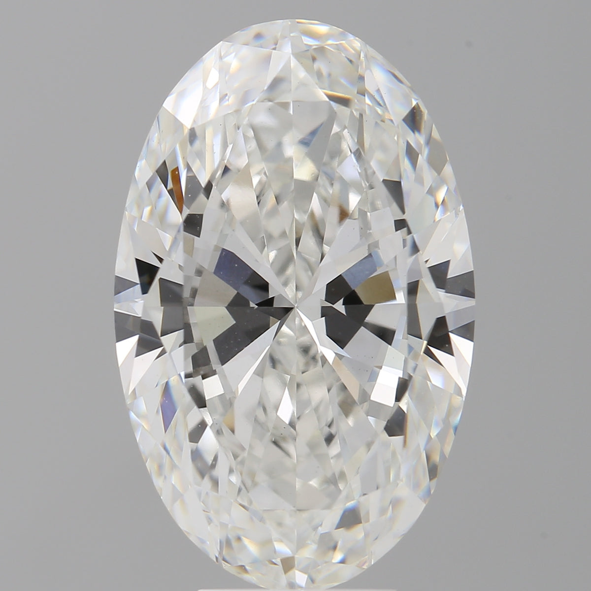 8.03 Carat Oval Shaped, Ideal Cut, E Color, VVS2 Clarity, IGI Certified Lab Grown Diamond