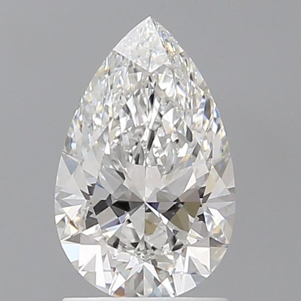 1.60 Carat Pear Shaped, Ideal Cut, E Color, VS1 Clarity, IGI Certified Lab Grown Diamond