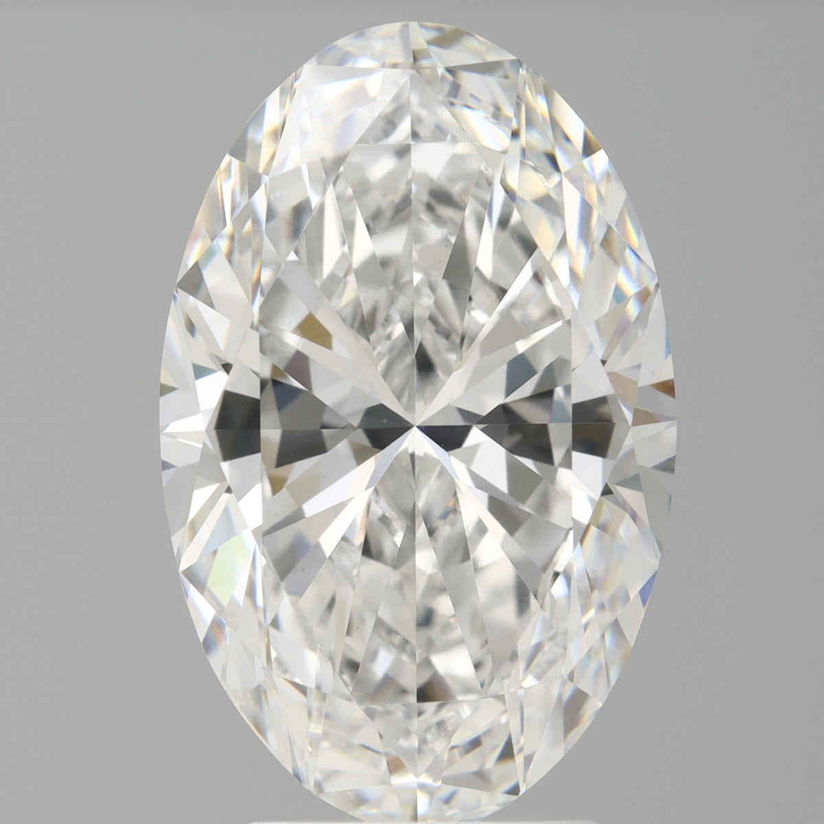 4.03 Carat Oval Shaped, Ideal Cut, E Color, VVS2 Clarity, IGI Certified Lab Grown Diamond