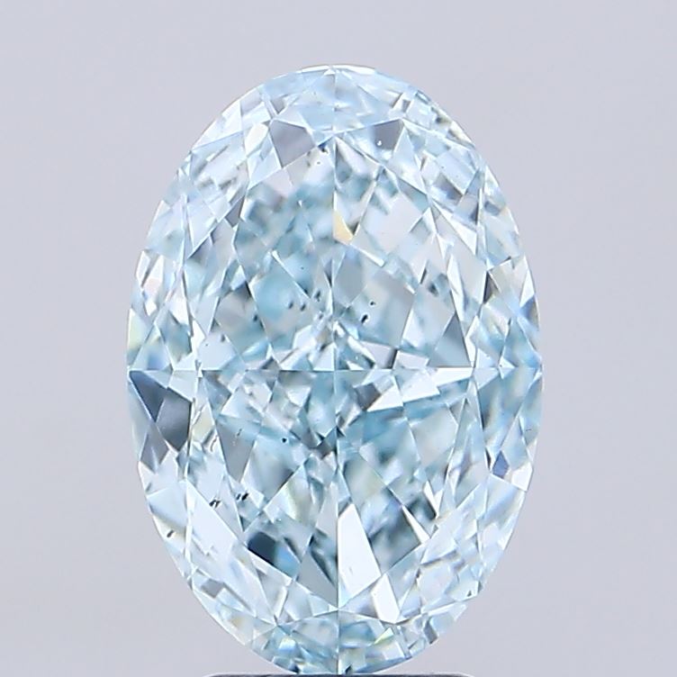 5.02 Carat Oval Shaped, Excellent Cut, VS2 Clarity, IGI Certified Lab Grown Diamond