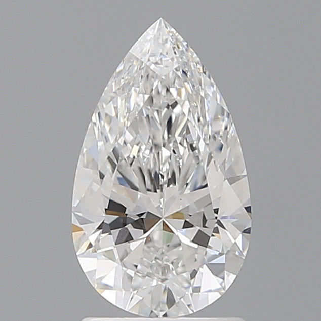 1.52 Carat Pear Shaped, Ideal Cut, E Color, VVS2 Clarity, IGI Certified Lab Grown Diamond