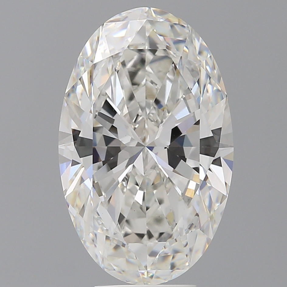 6.50 Carat Oval Shaped, Ideal Cut, F Color, VVS2 Clarity, IGI Certified Lab Grown Diamond