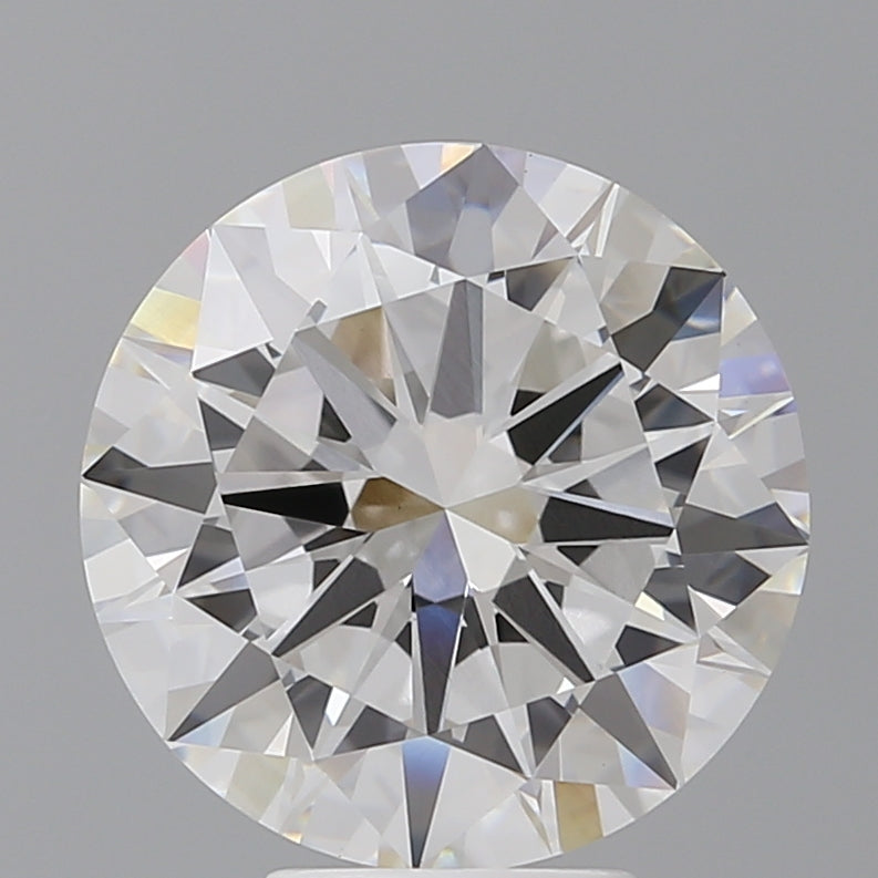 6.04 Carat Round Shaped, Excellent Cut, E Color, VVS2 Clarity, IGI Certified Lab Grown Diamond