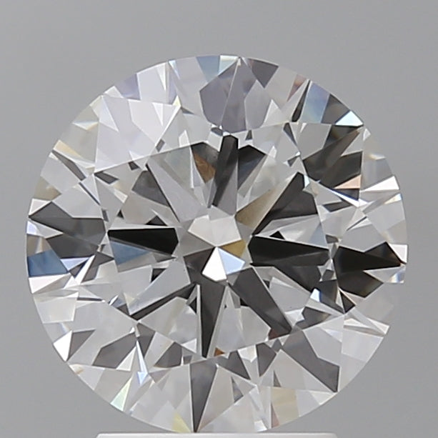 3.02 Carat Round Shaped, Ideal Cut, E Color, VVS2 Clarity, IGI Certified Lab Grown Diamond