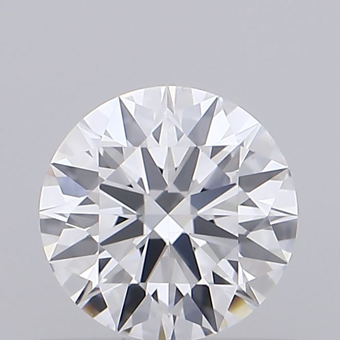 0.53 Carat Round Shaped, Ideal Cut, D Color, VVS2 Clarity, IGI Certified Lab Grown Diamond