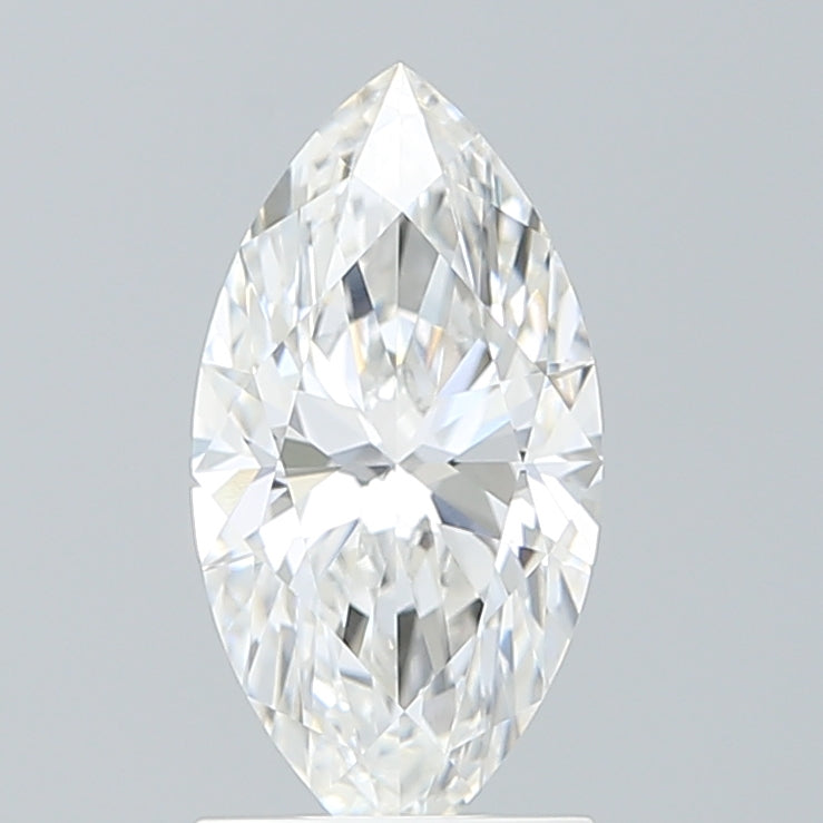 1.53 Carat Marquise Shaped, Ideal Cut, E Color, VVS2 Clarity, IGI Certified Lab Grown Diamond