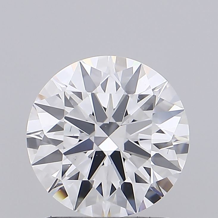 1.52 Carat Round Shaped, Ideal Cut, D Color, VS2 Clarity, IGI Certified Lab Grown Diamond