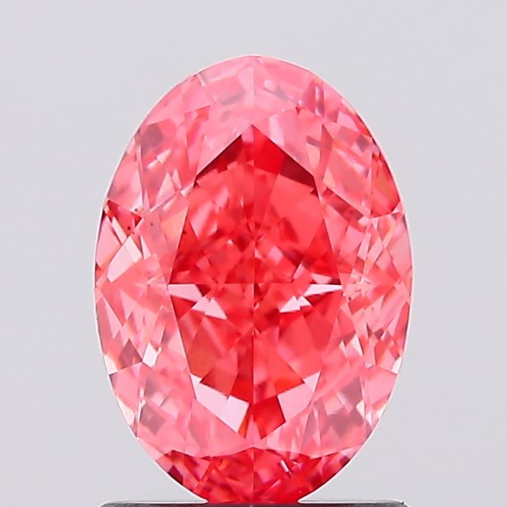 1.39 Carat Oval Shaped, Excellent Cut, VS1 Clarity, IGI Certified Lab Grown Diamond