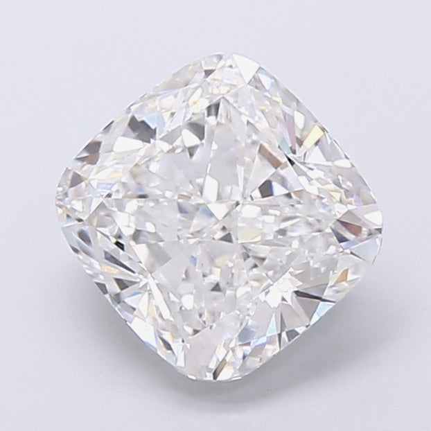 3.53 Carat Cushion Shaped, Very Good Cut, E Color, VVS2 Clarity, IGI Certified Lab Grown Diamond