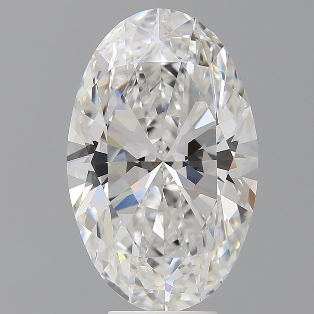 7.08 Carat Oval Shaped, Ideal Cut, E Color, VVS2 Clarity, IGI Certified Lab Grown Diamond