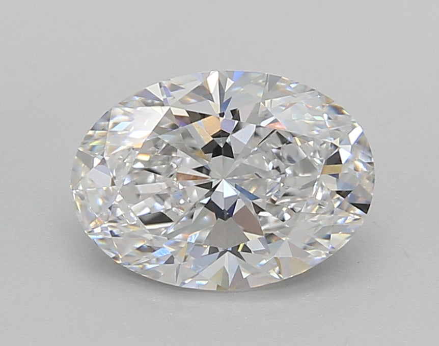 1.74 Carat Oval Shaped, Excellent Cut, D Color, VVS2 Clarity, IGI Certified Lab Grown Diamond