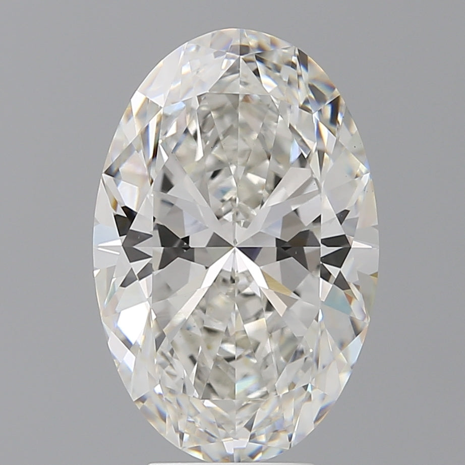 6.10 Carat Oval Shaped, Ideal Cut, F Color, VS1 Clarity, IGI Certified Lab Grown Diamond