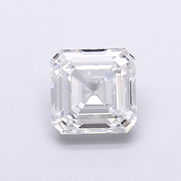 0.92 Carat Asscher Shaped, Very Good Cut, D Color, VVS2 Clarity, IGI Certified Lab Grown Diamond