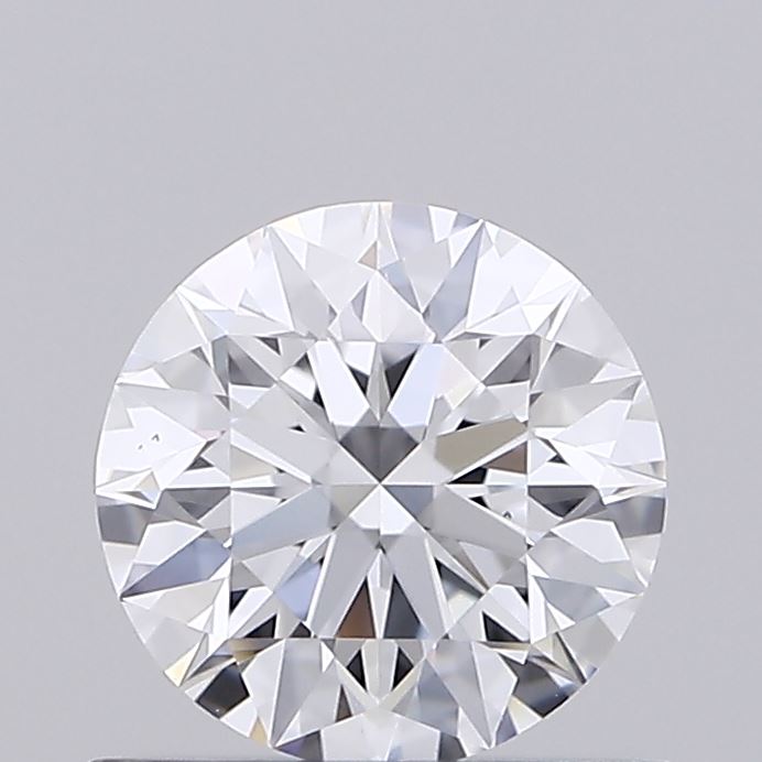 0.54 Carat Round Shaped, Ideal Cut, D Color, VS1 Clarity, IGI Certified Lab Grown Diamond