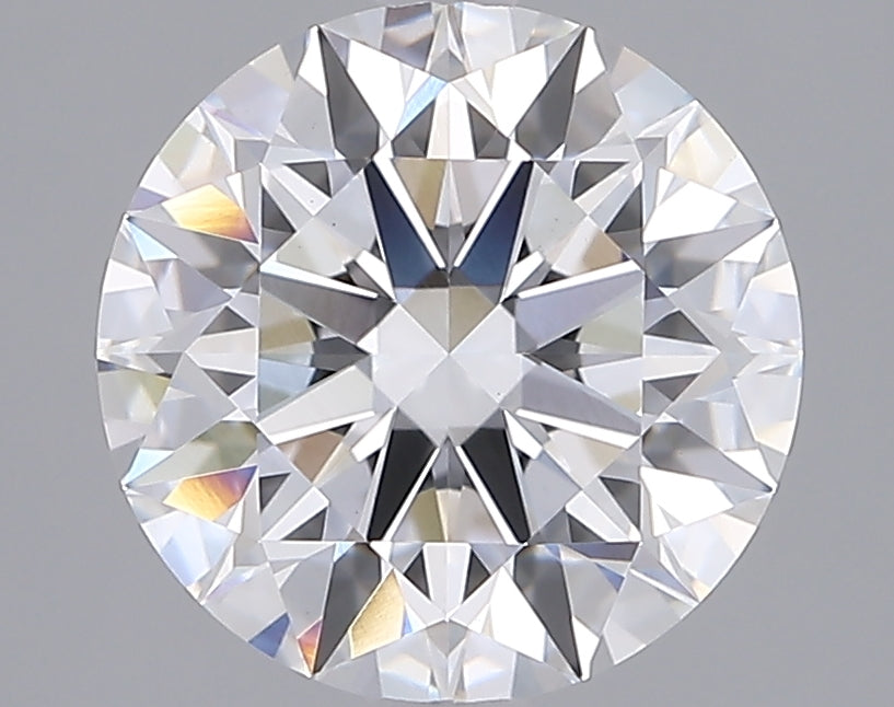 3.04 Carat Round Shaped, Excellent Cut, D Color, VS1 Clarity, GIA Certified Lab Grown Diamond