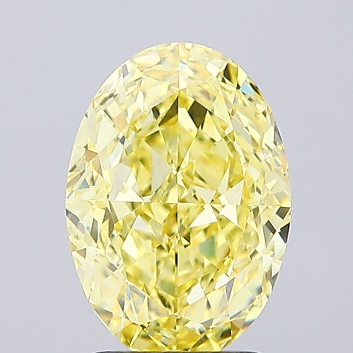 2.60 Carat Oval Shaped, Excellent Cut, VVS2 Clarity, IGI Certified Lab Grown Diamond