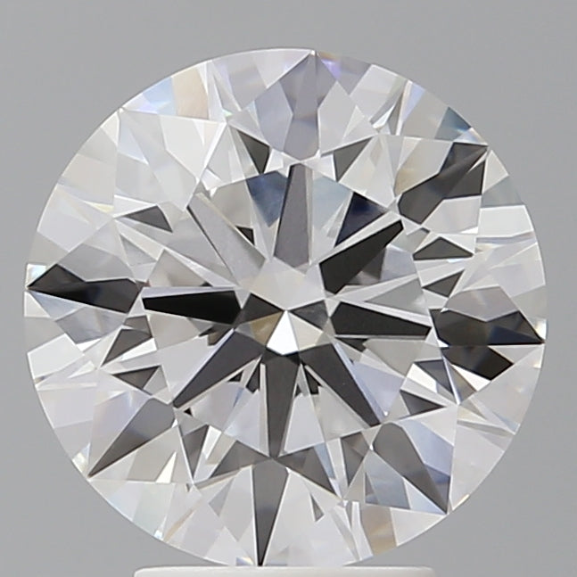 4.09 Carat Round Shaped, Ideal Cut, E Color, VVS2 Clarity, IGI Certified Lab Grown Diamond