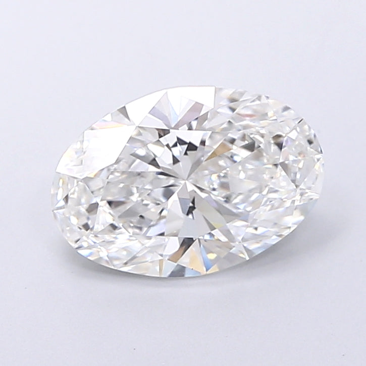 2.04 Carat Oval Shaped, Very Good Cut, E Color, VVS2 Clarity, IGI Certified Lab Grown Diamond