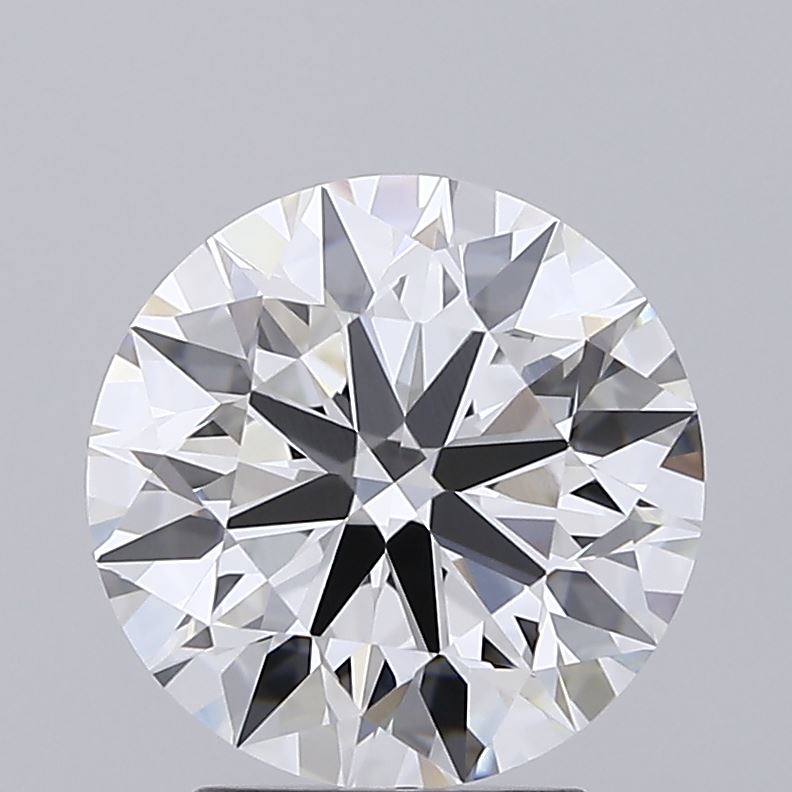 3.02 Carat Round Shaped, Ideal Cut, F Color, VVS1 Clarity, IGI Certified Lab Grown Diamond