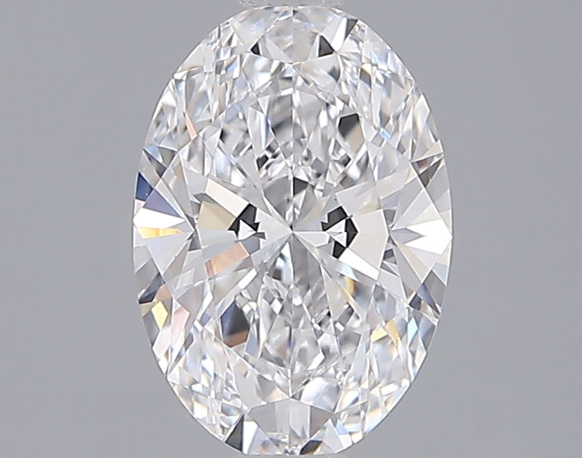 1.57 Carat Oval Shaped, Ideal Cut, D Color, VVS2 Clarity, IGI Certified Lab Grown Diamond