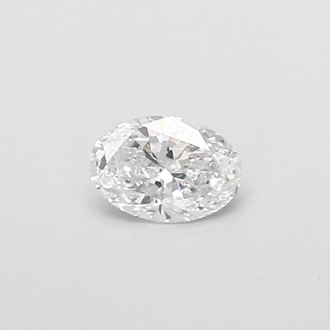 0.54 Carat Oval Shaped, Very Good Cut, D Color, VS1 Clarity, IGI Certified Lab Grown Diamond