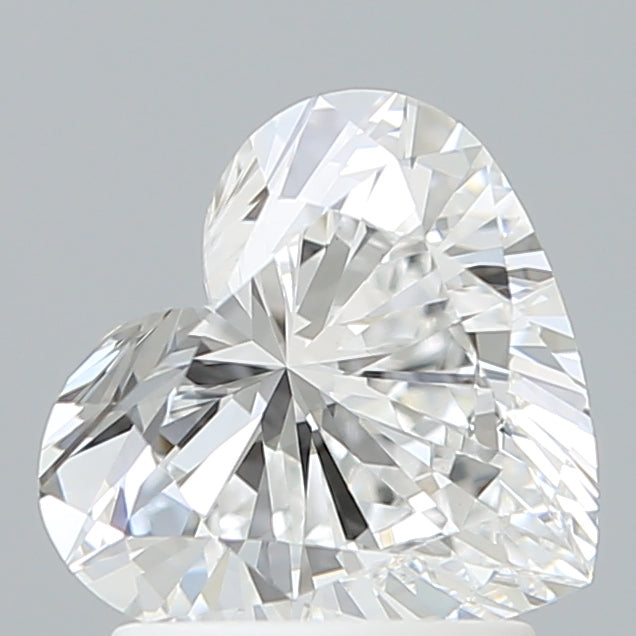 1.60 Carat Heart Shaped, Ideal Cut, E Color, VVS2 Clarity, IGI Certified Lab Grown Diamond