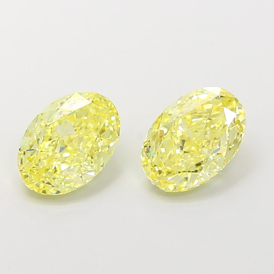 1.29 Carat Oval Shaped, Excellent Cut, VVS2 Clarity, IGI Certified Lab Grown Diamond