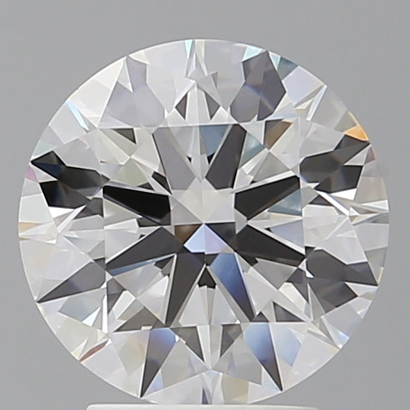 3.07 Carat Round Shaped, Ideal Cut, F Color, VVS2 Clarity, IGI Certified Lab Grown Diamond