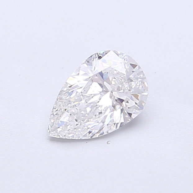 0.42 Carat Pear Shaped, Very Good Cut, D Color, VS2 Clarity, IGI Certified Lab Grown Diamond