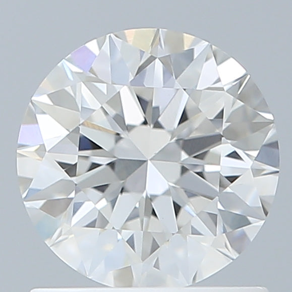 1.10 Carat Round Shaped, Excellent Cut, F Color, VVS2 Clarity, IGI Certified Lab Grown Diamond