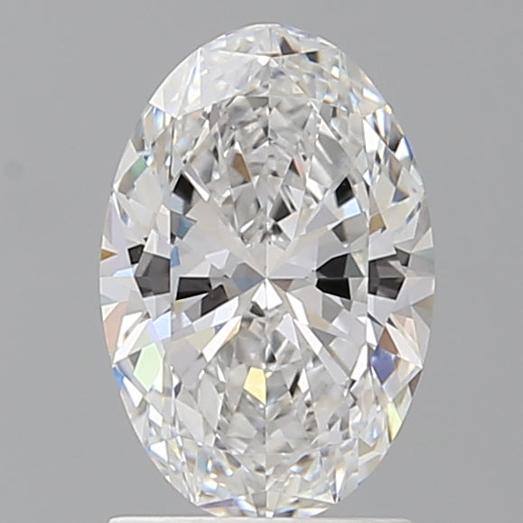 1.60 Carat Oval Shaped, Ideal Cut, D Color, VVS2 Clarity, IGI Certified Lab Grown Diamond