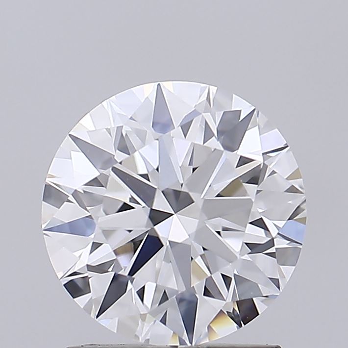 1.54 Carat Round Shaped, Ideal Cut, D Color, VS1 Clarity, IGI Certified Lab Grown Diamond