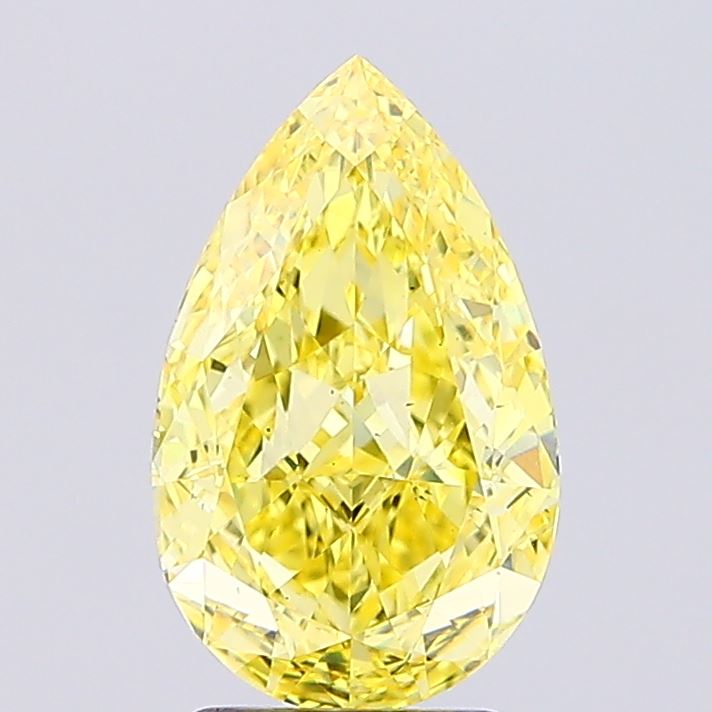 3.18 Carat Pear Shaped, Ideal Cut, VS2 Clarity, IGI Certified Lab Grown Diamond