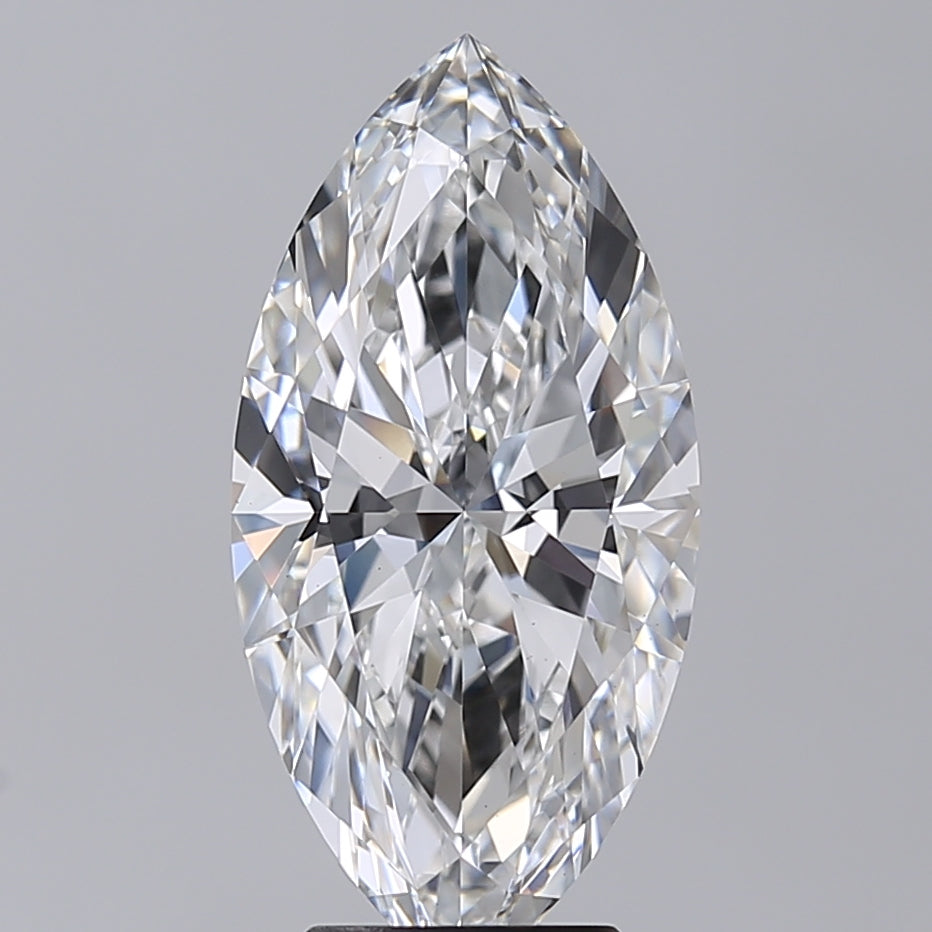 4.01 Carat Marquise Shaped, Excellent Cut, E Color, VS1 Clarity, IGI Certified Lab Grown Diamond